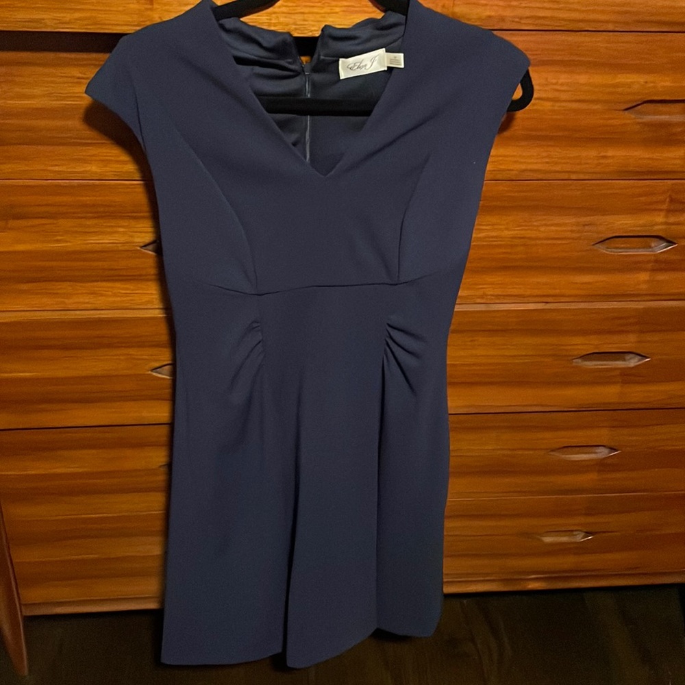 Eliza J Navy Blue Dress 10P